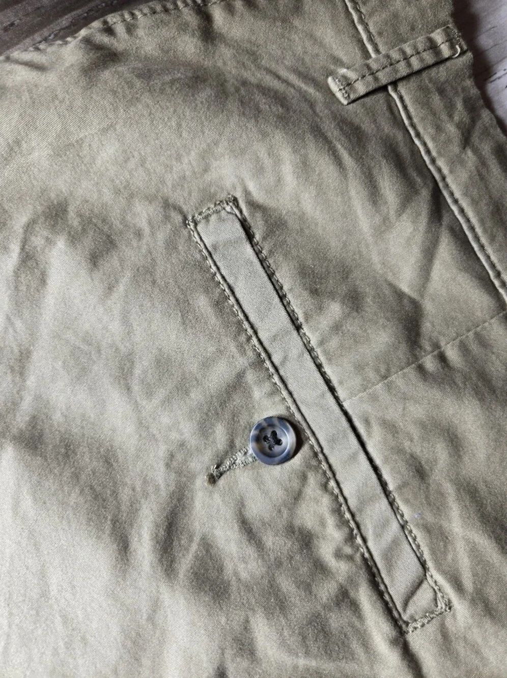NWT Goodfellow & Co Men’s Light Khaki Flat‑Front Shorts Size 40